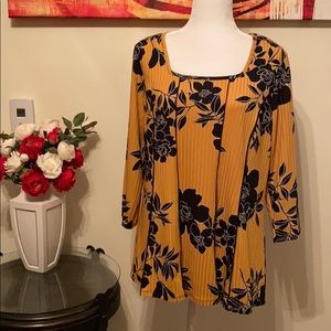 Soft Mustard Sam and Jo Blouse